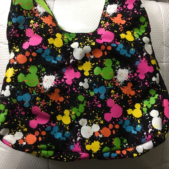 Mickey Disney Parks Exclusive Paint splash Purse - Picture 2 of 10